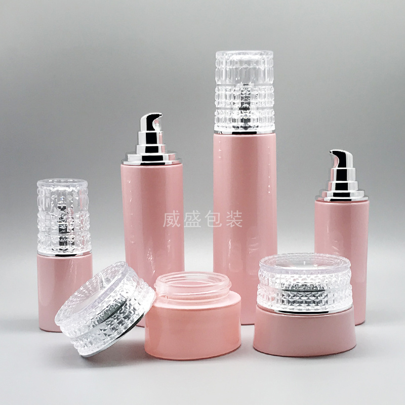 粉色高档玻璃瓶新款定制(图4)